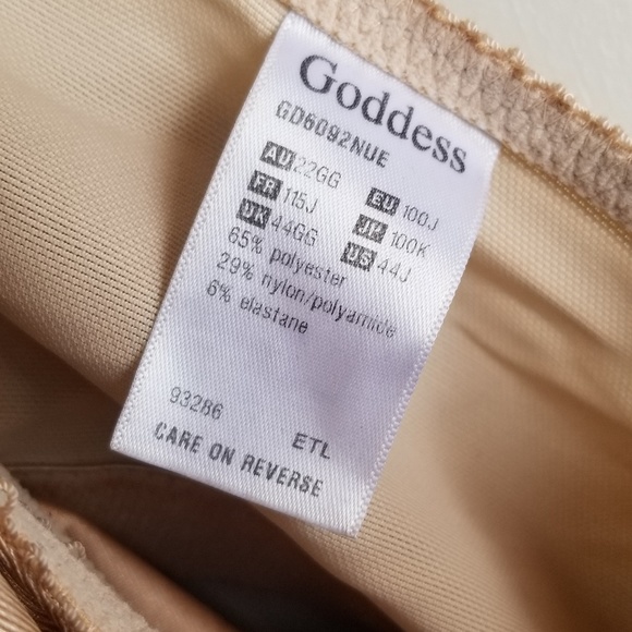 Goddess Keira Wire Free Nursing Bra 44J - Picture 3 of 8